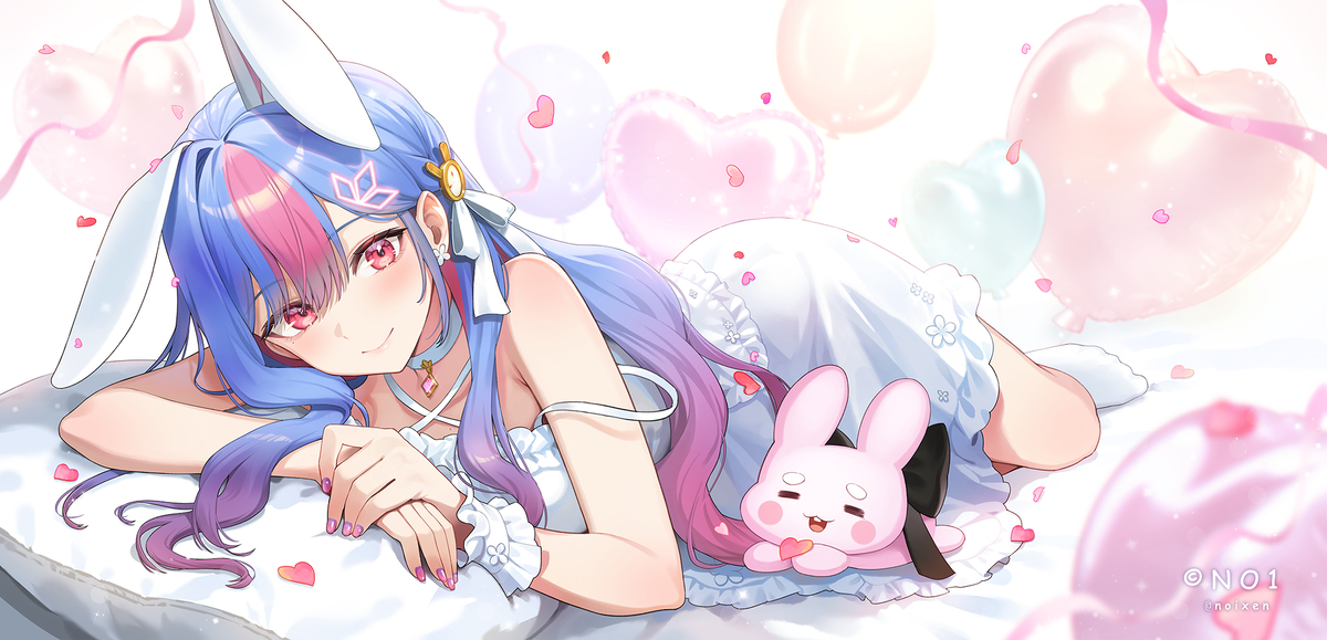 This is a pixiv picture whose title is [仕事絵] お誕生日記念地下鉄広告イラスト.