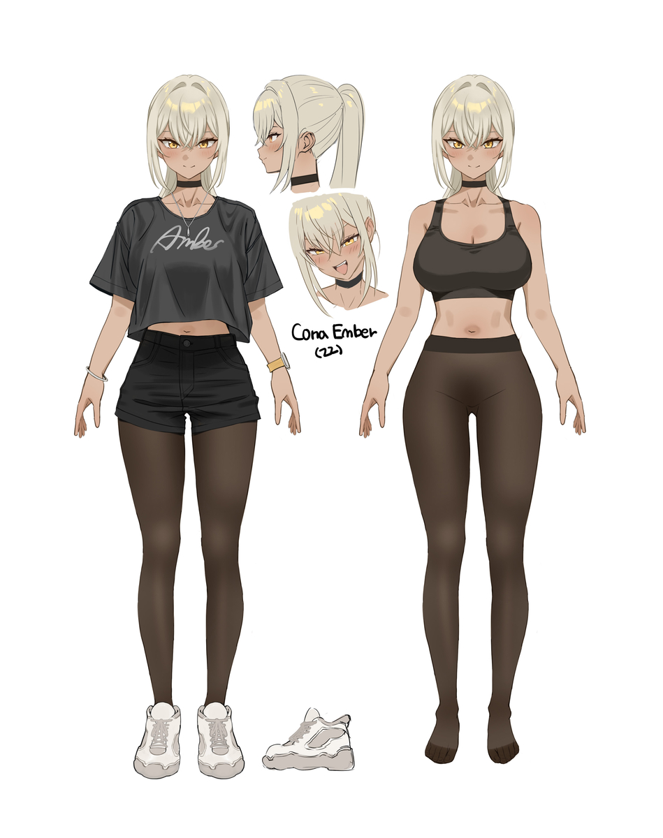 This is a pixiv picture whose title is Cona Ember new outfit.