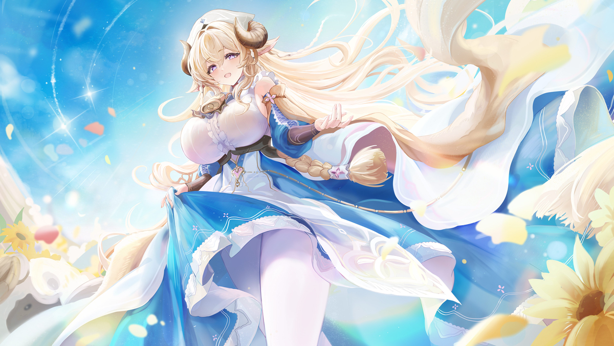 This is a pixiv picture whose title is 艾妮丝.