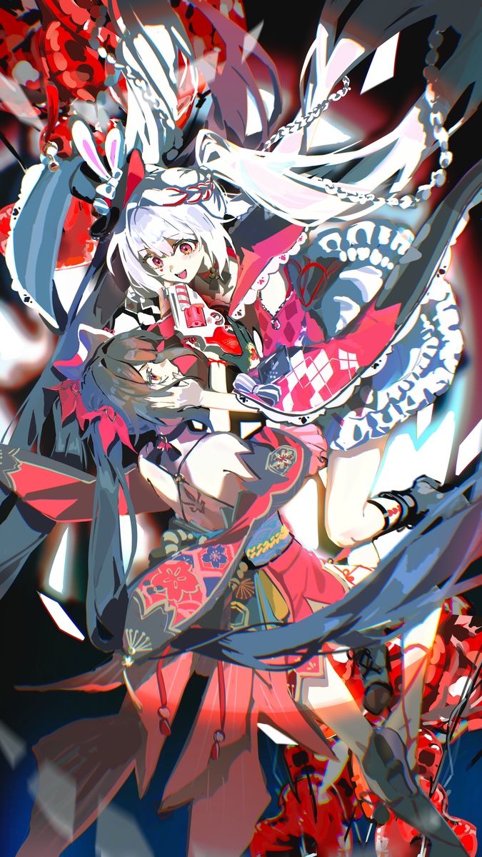 This is a pixiv picture whose title is ここで白黒つけよっか♡.