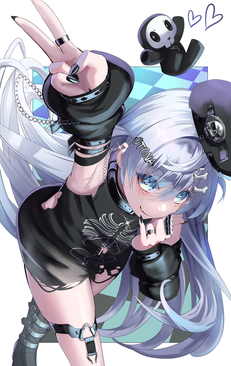 This is a pixiv picture whose title is 夜乃くろむ.