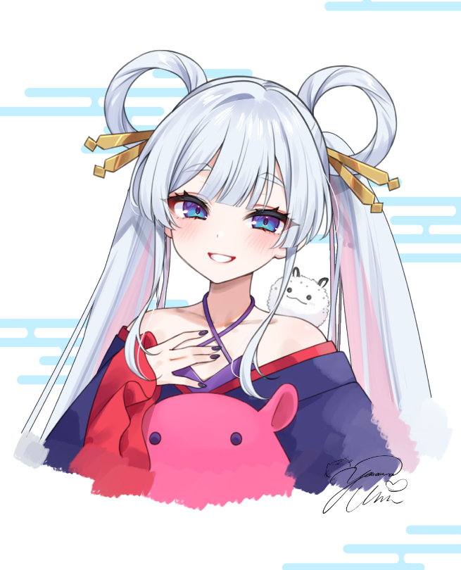 This is a pixiv picture whose title is ヤチヨ～！.