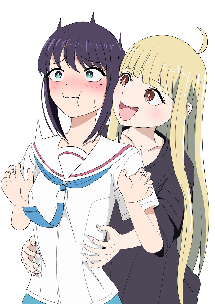 This is a pixiv picture whose title is 笑顔もシェアして.