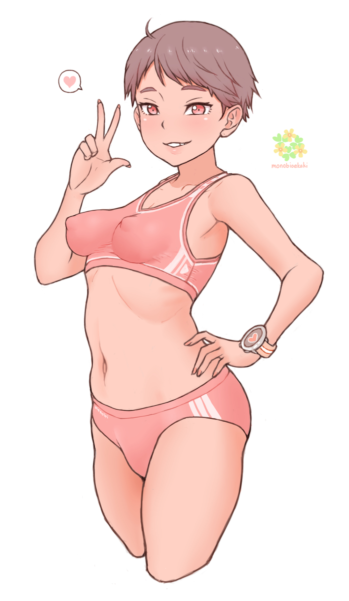 This is a pixiv picture whose title is 健康陸上ガール.