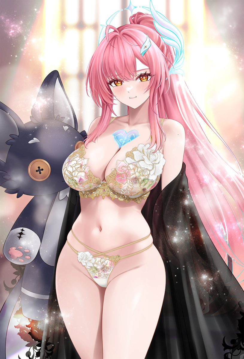 This is a pixiv picture whose title is 愛.