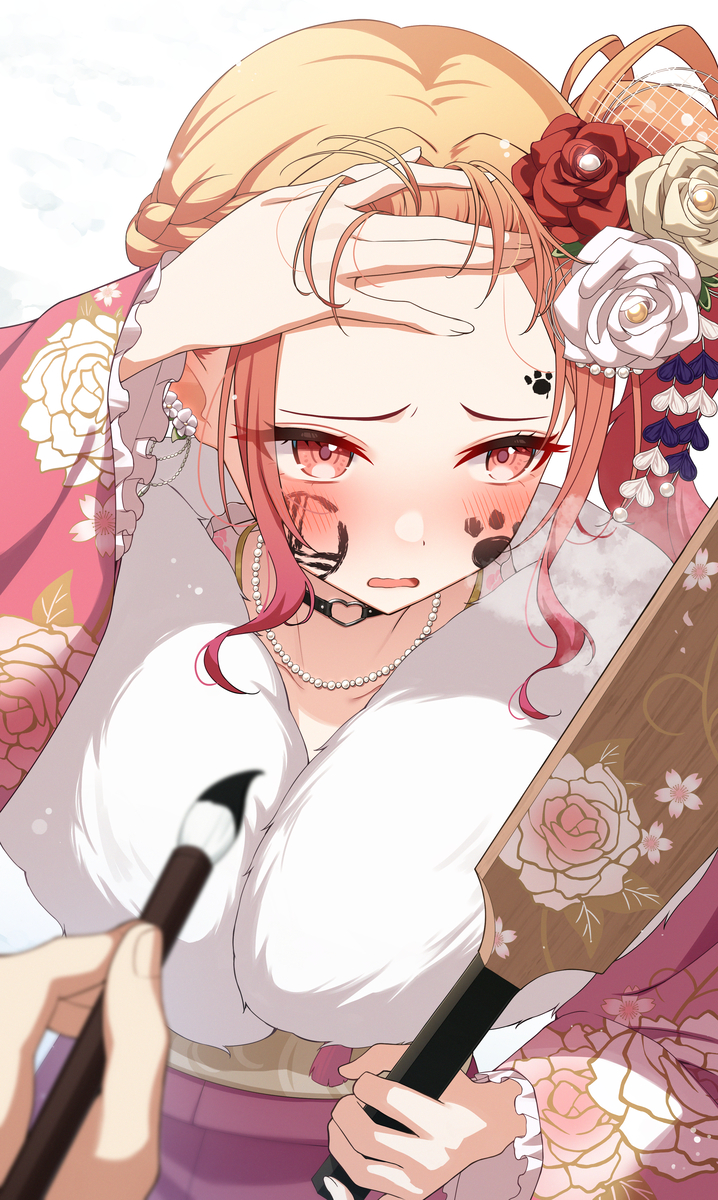 This is a pixiv picture whose title is 正月衣装の社長.