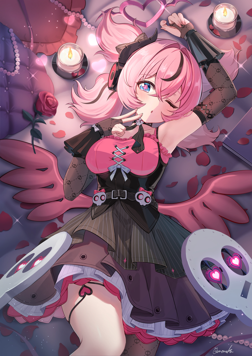 This is a pixiv picture whose title is モーソー小悪魔アリアちゃん！.