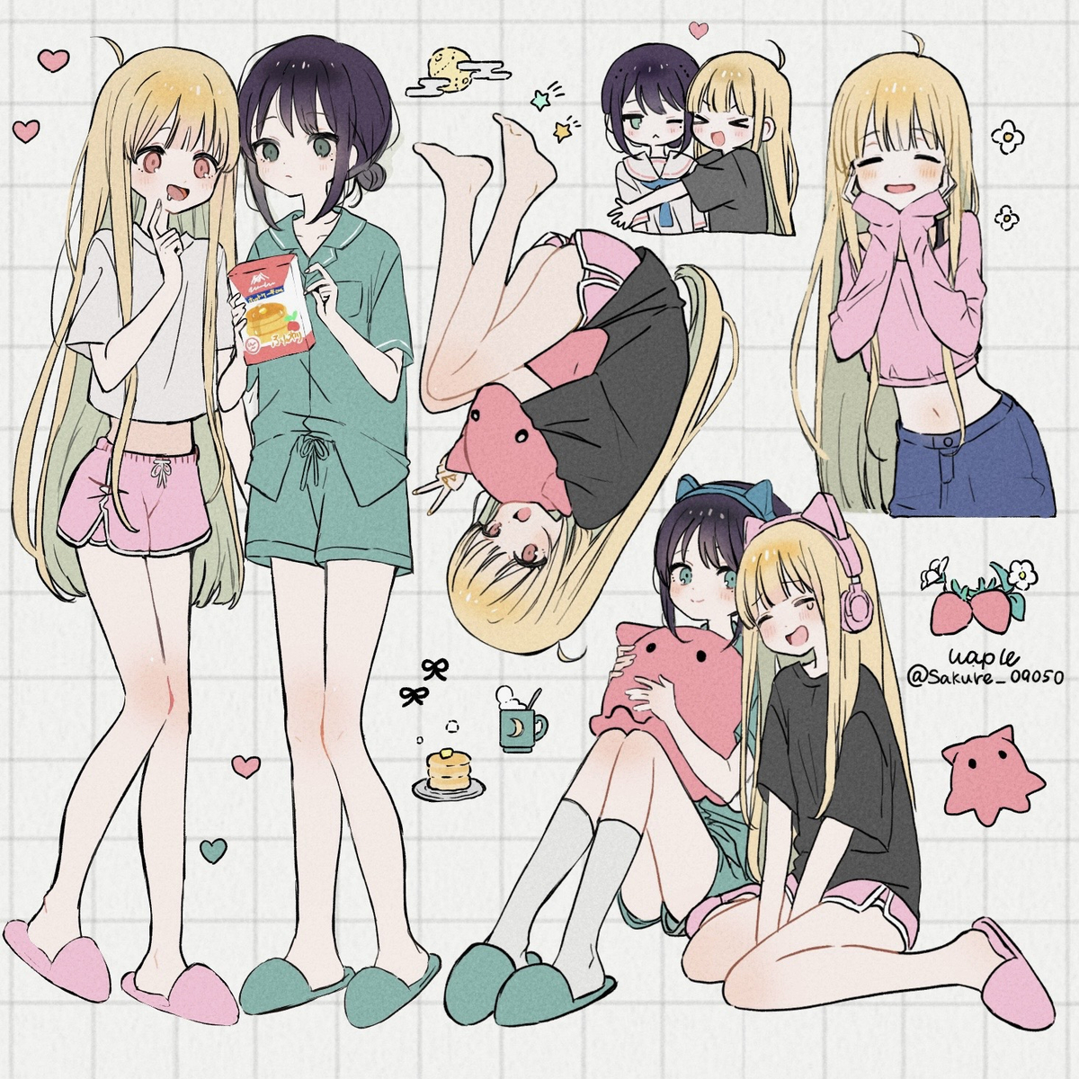 This is a pixiv picture whose title is 無題.