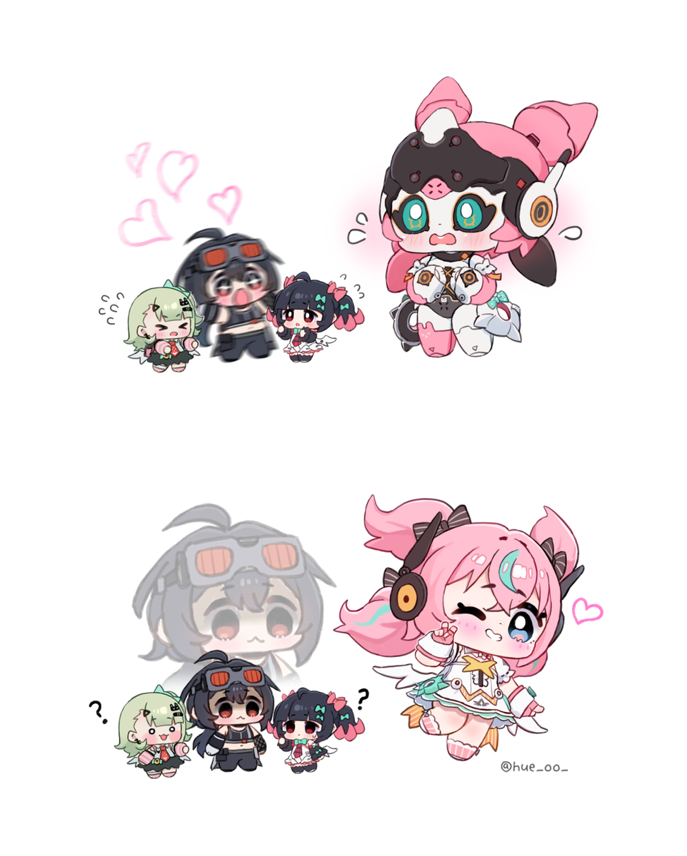 This is a pixiv picture whose title is 🤖❤️.