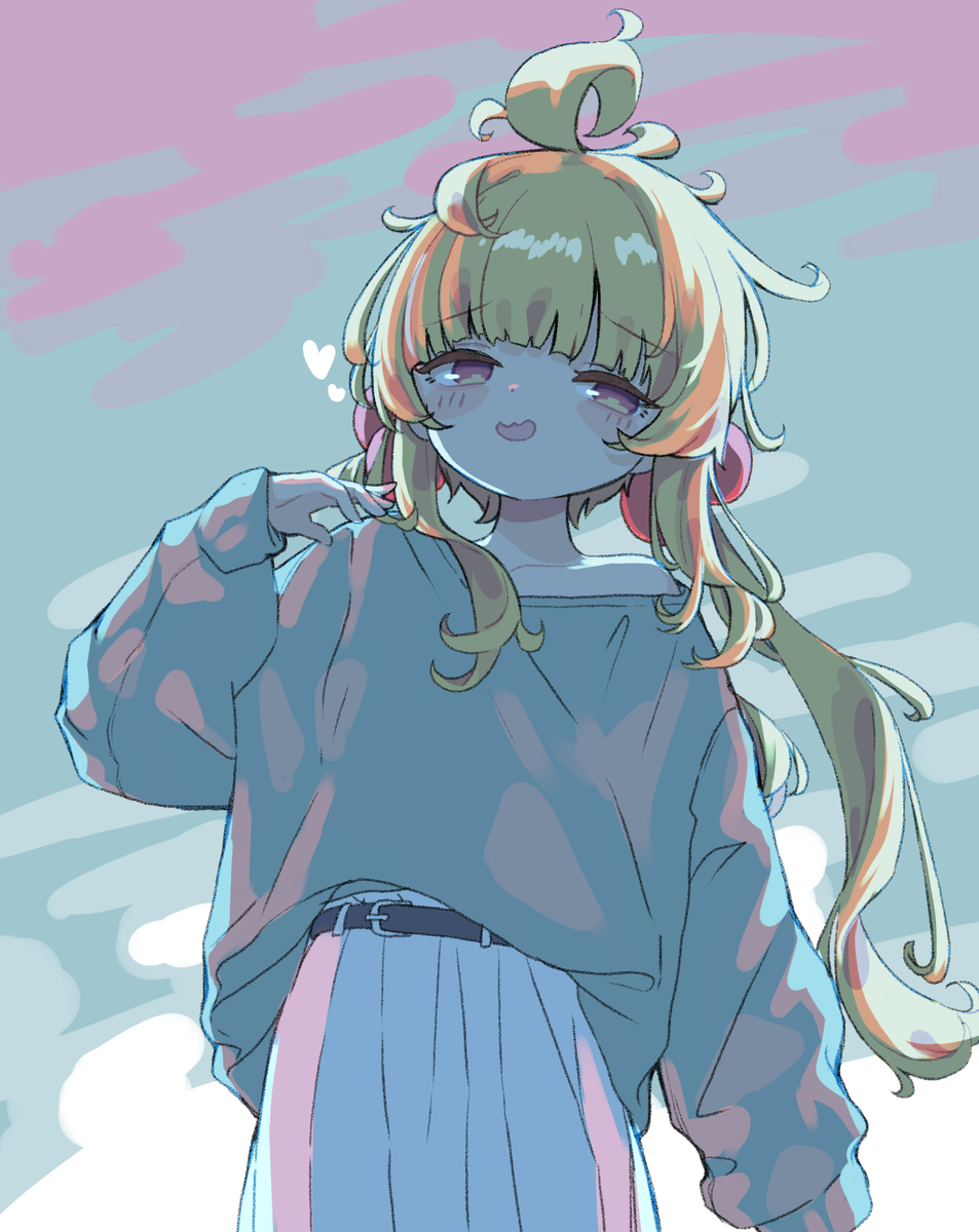 This is a pixiv picture whose title is 無題.