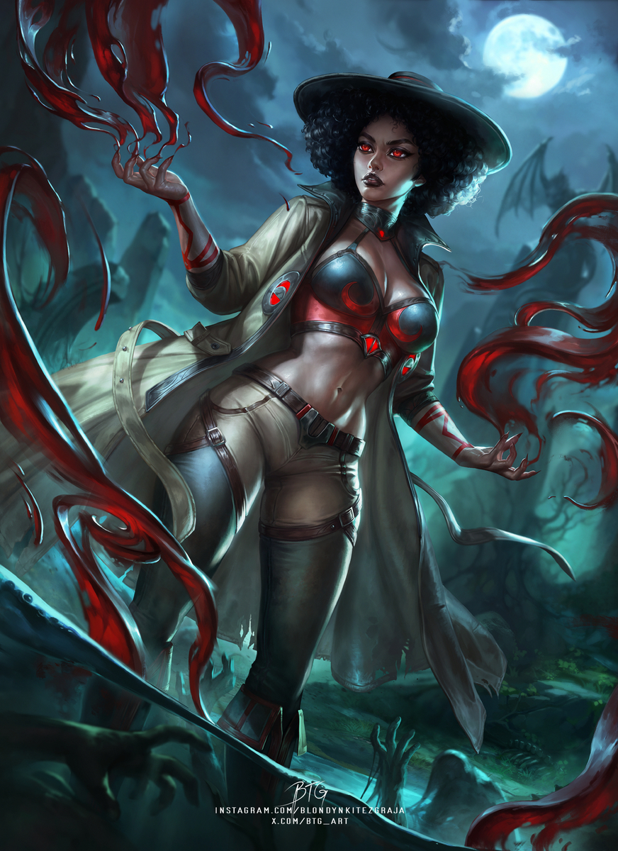 This is a pixiv picture whose title is Bloodruth.