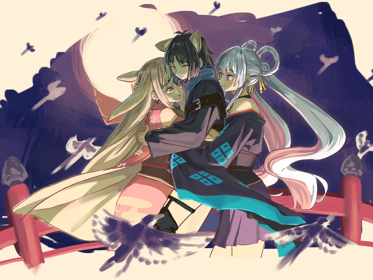 This is a pixiv picture whose title is 超かぐや姫 rkgk.