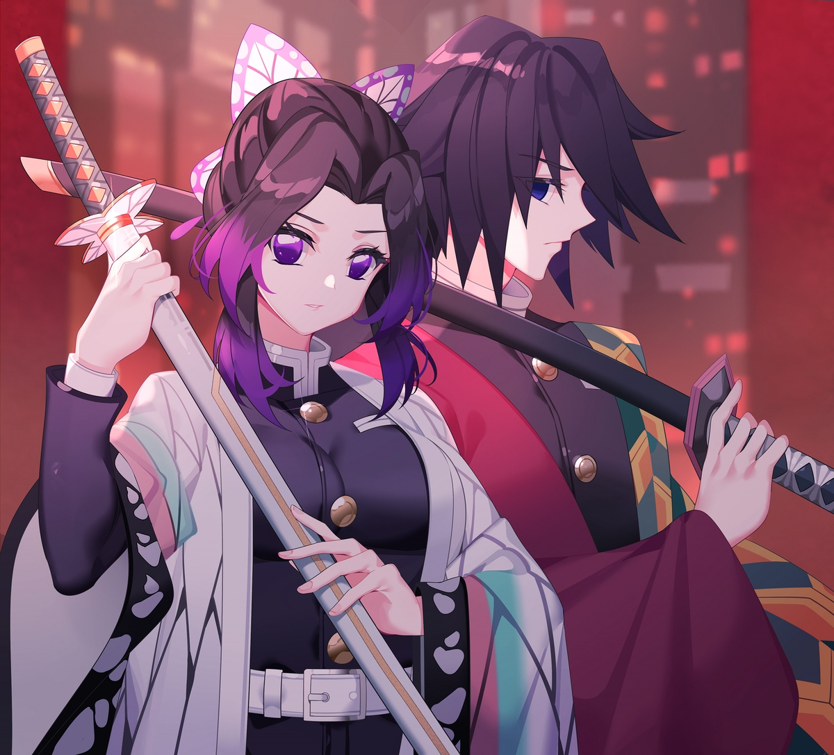 This is a pixiv picture whose title is 义忍.