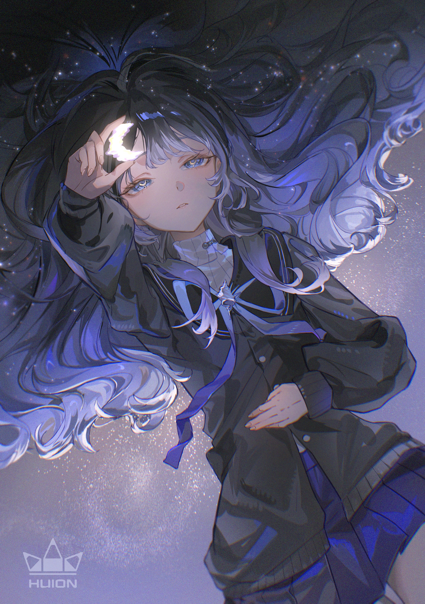 This is a pixiv picture whose title is 海の少女.