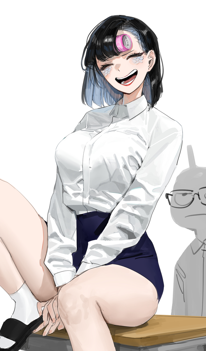 This is a pixiv picture whose title is 음지탐구보고서 40화가 올라왓서요.