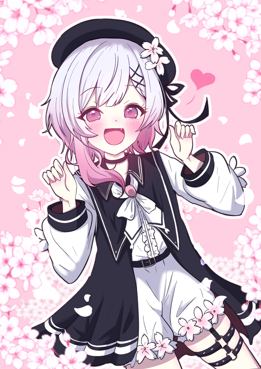 This is a pixiv picture whose title is 桜羽エマ生誕祭2026.