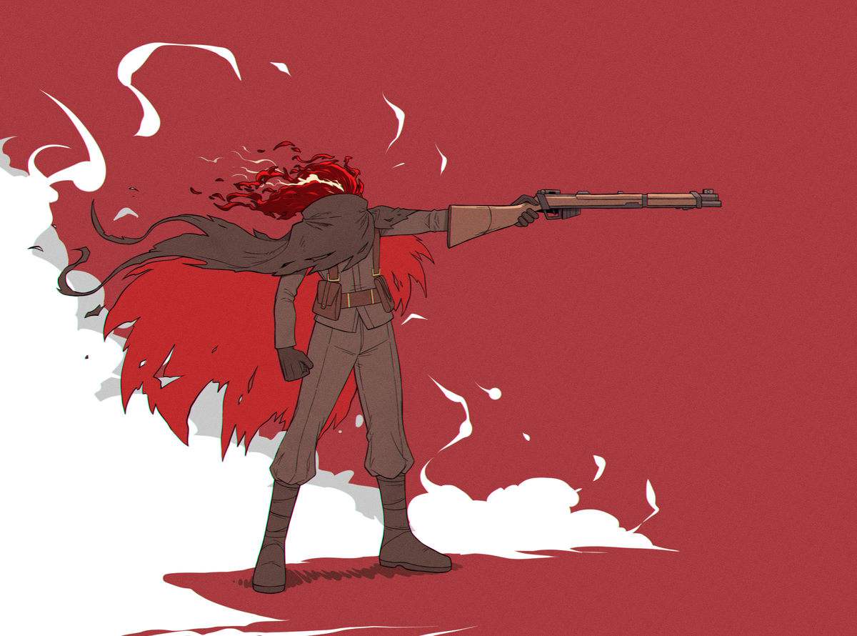This is a pixiv picture whose title is 흉탄.