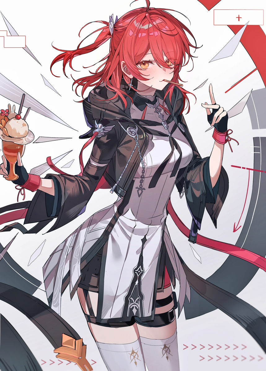 This is a pixiv picture whose title is Exusiai!.