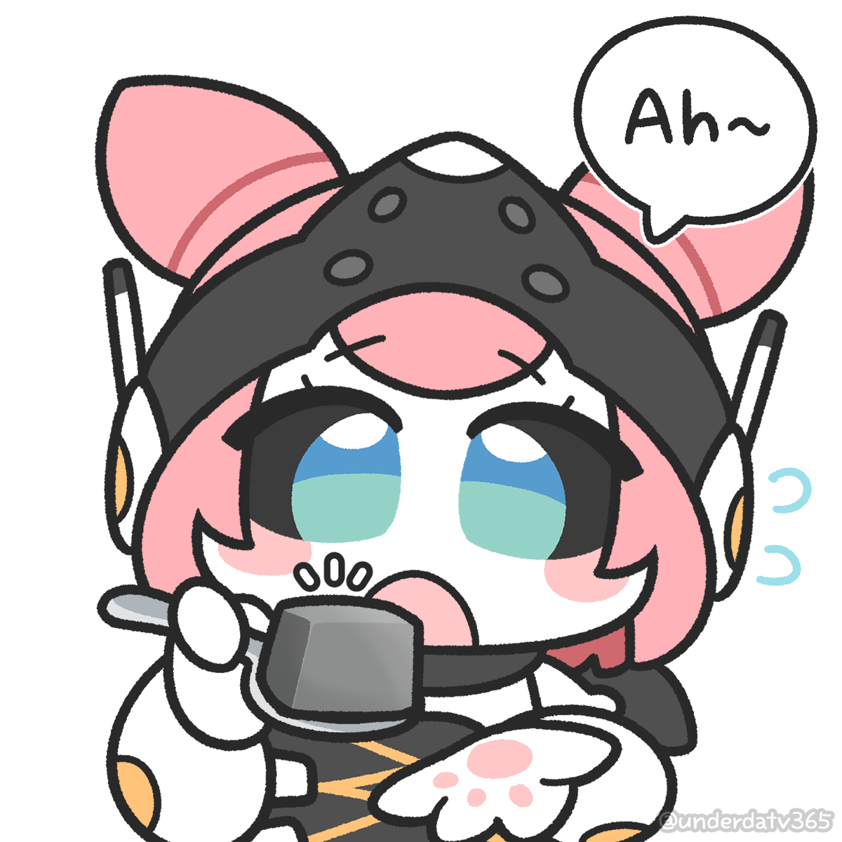 This is a pixiv picture whose title is 철 좀 드세요.