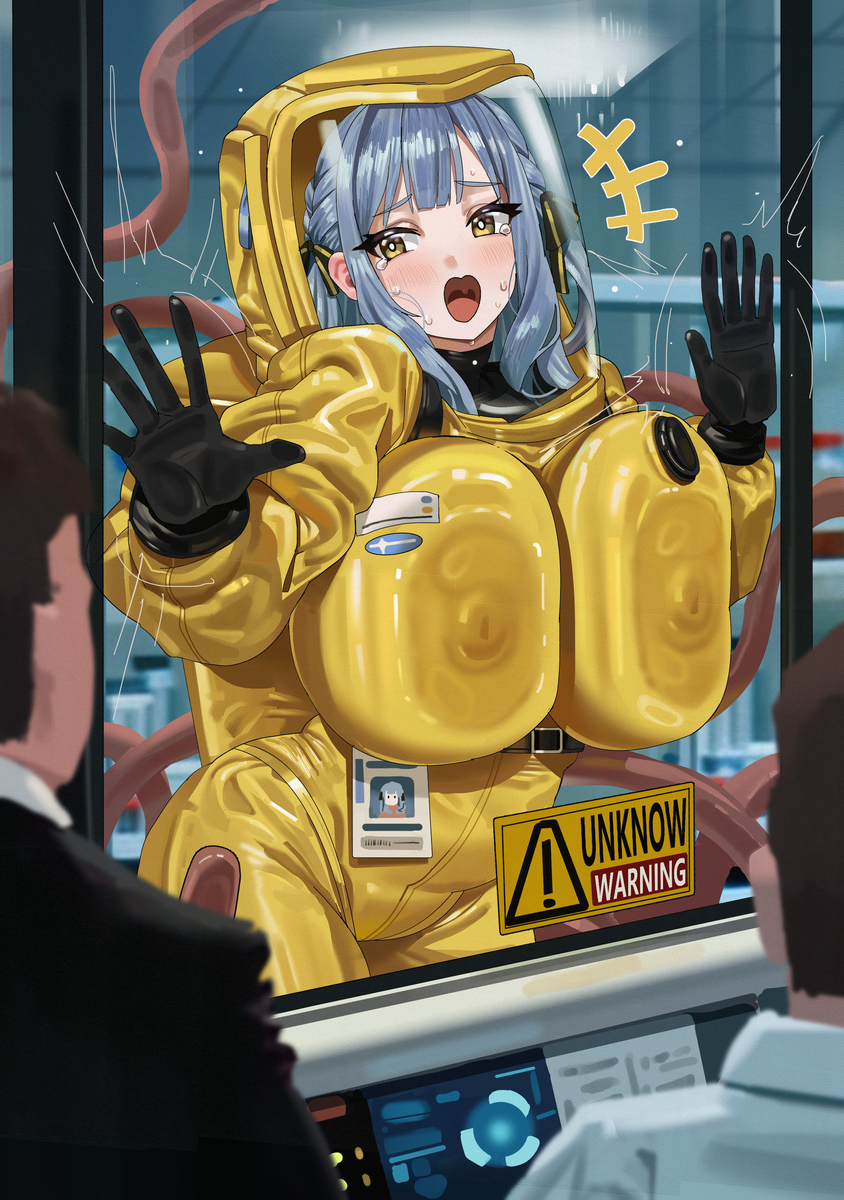 This is a pixiv picture whose title is commission.