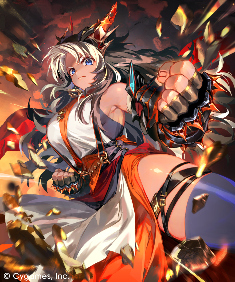 This is a pixiv picture whose title is 遮断の竜闘士.