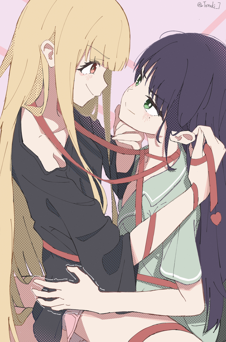 This is a pixiv picture whose title is 今日の勝負？？？.