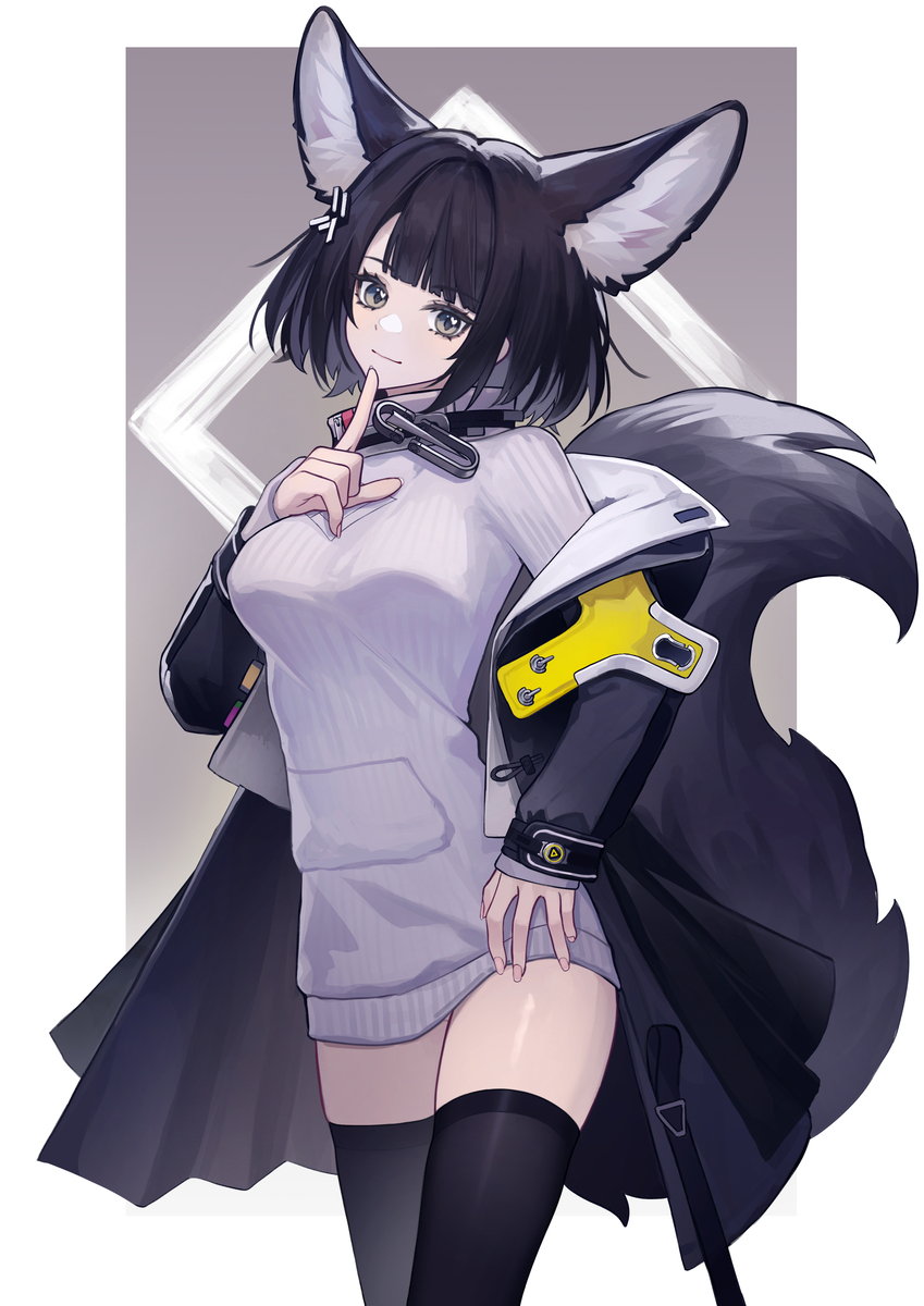 This is a pixiv picture whose title is 管理狐.