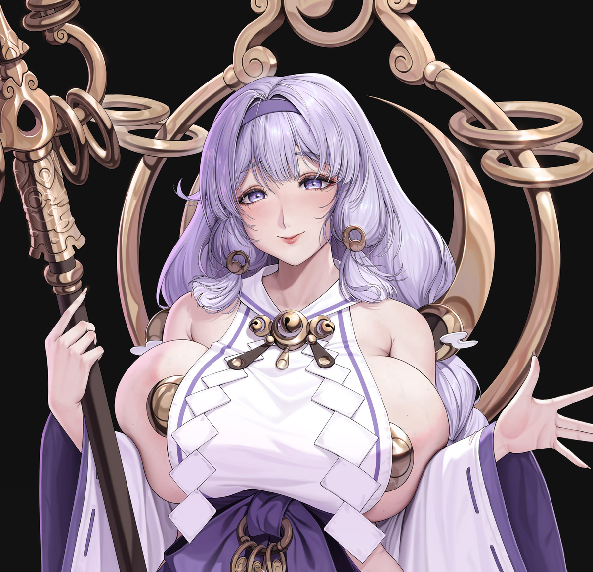 This is a pixiv picture whose title is 正常身材的优米.