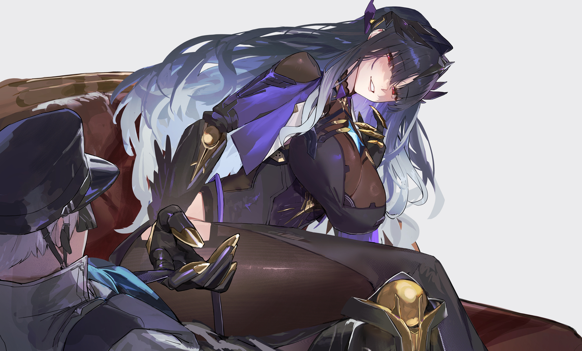 This is a pixiv picture whose title is ネイティア・亡詩「♡」.