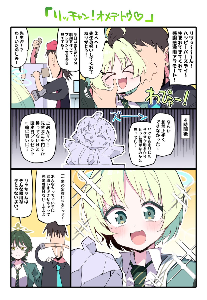 This is a pixiv picture whose title is リッちゃんお誕生日おめでとう♡.