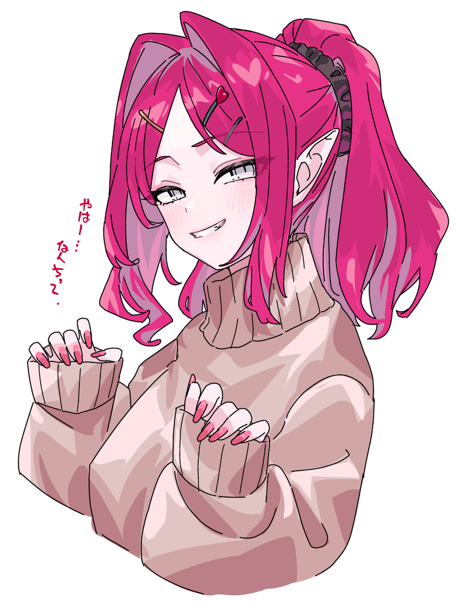 This is a pixiv picture whose title is ポニテトリ子.