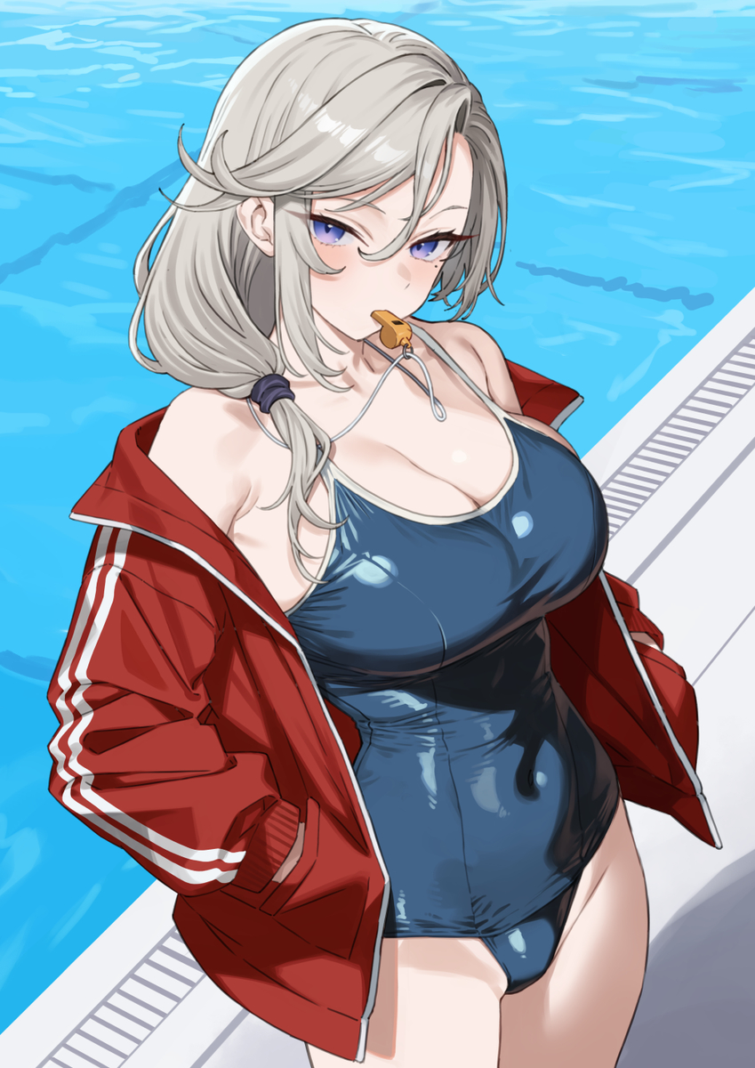 This is a pixiv picture whose title is 引率の雪女.