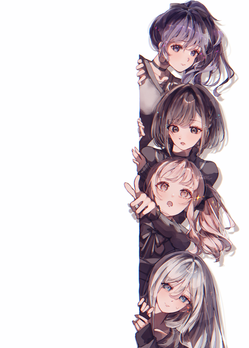 This is a pixiv picture whose title is ひょこっ.