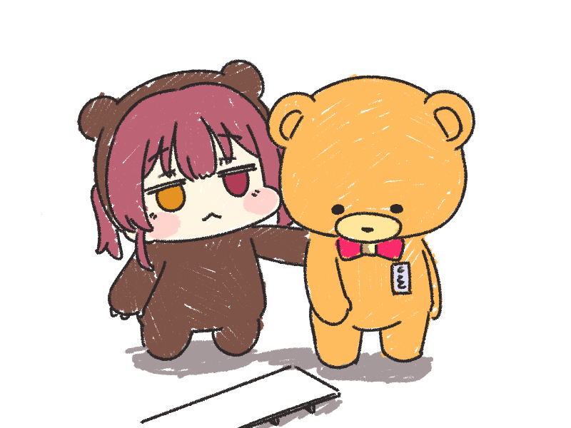 This is a pixiv picture whose title is クマリン.