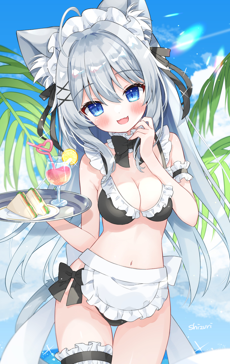 This is a pixiv picture whose title is 「お待たせしました～!♡」.