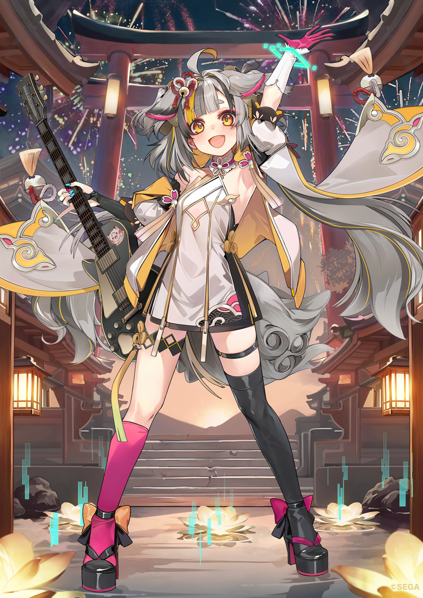 This is a pixiv picture whose title is 🌈CHUNITHM -チュウニズム-🌟.