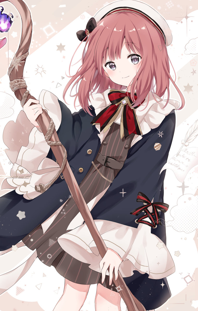 This is a pixiv picture whose title is skeb commission🧙.