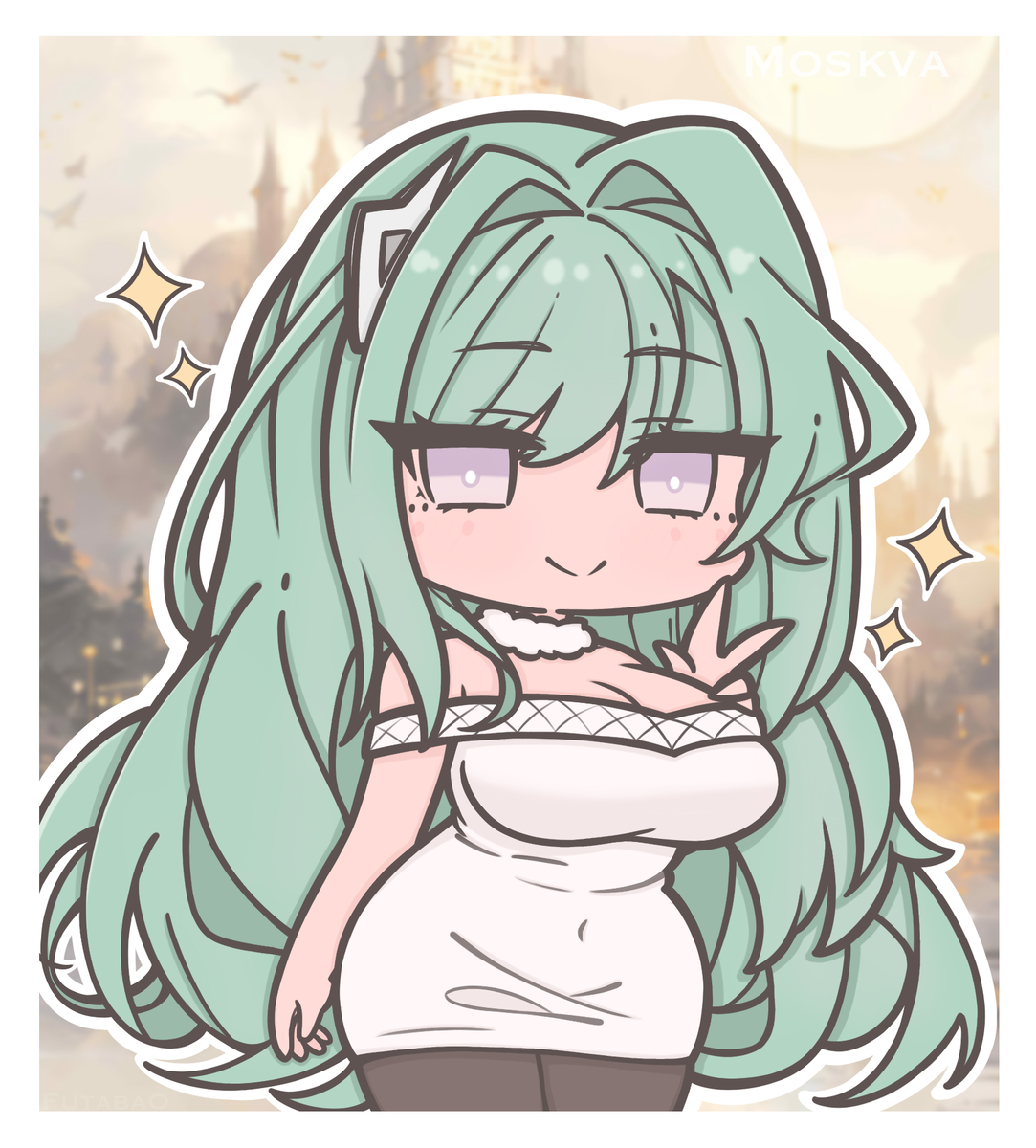 This is a pixiv picture whose title is (∩０∀０∩).