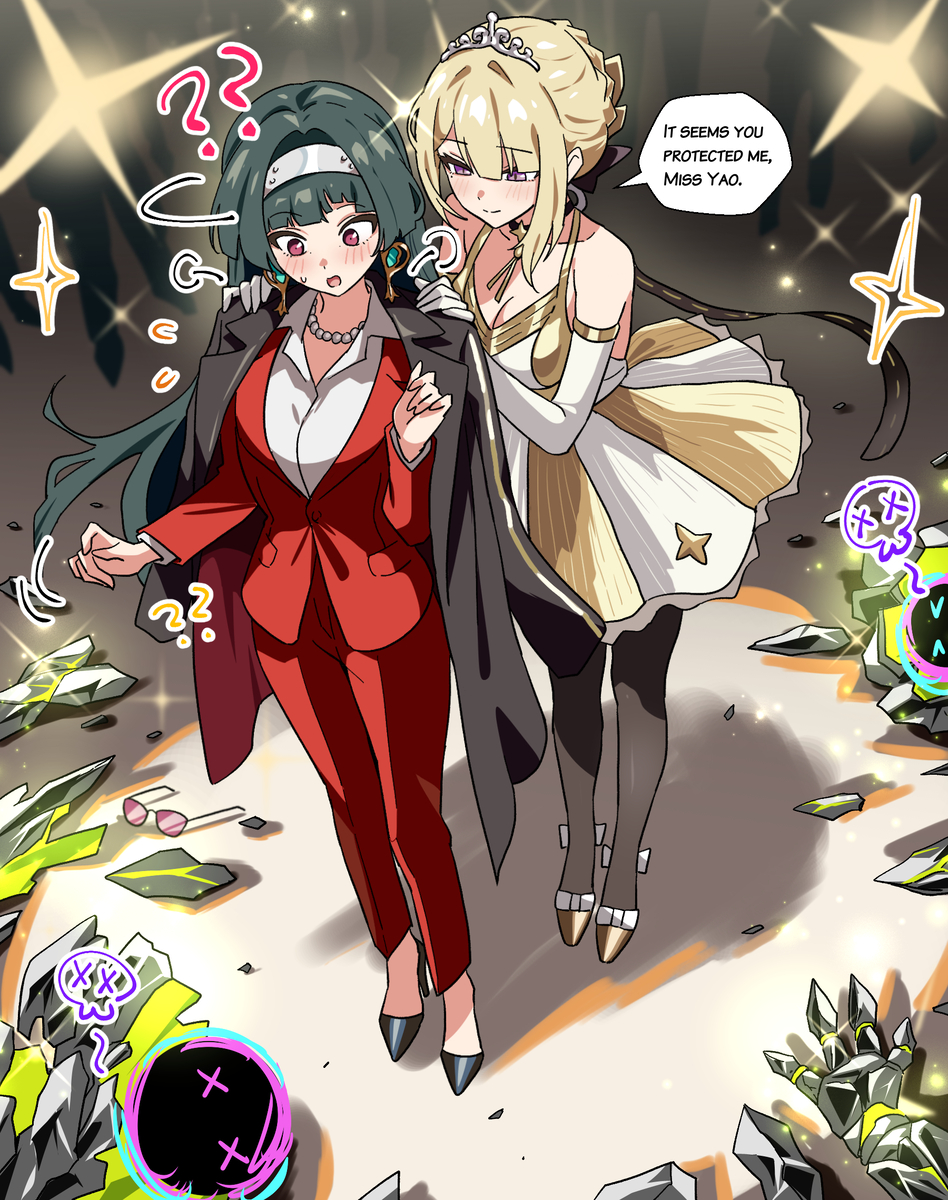 This is a pixiv picture whose title is イヴ、今日は私が守ってあげる(4).