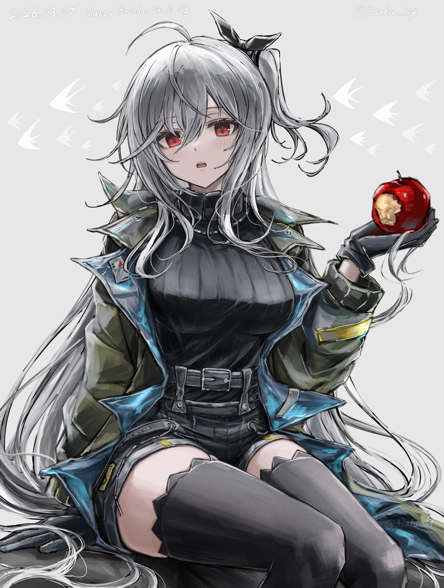 This is a pixiv picture whose title is スカジ.