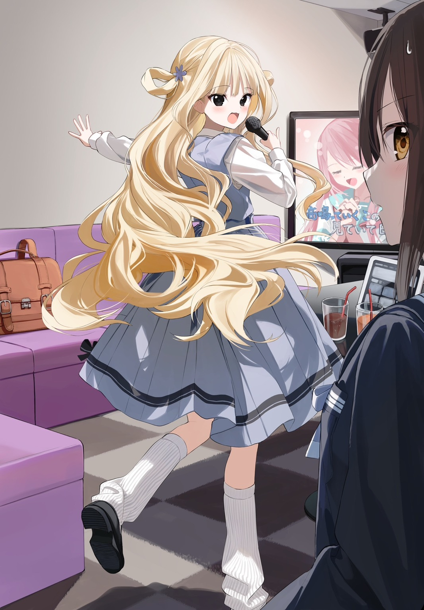 This is a pixiv picture whose title is 入って入って～.