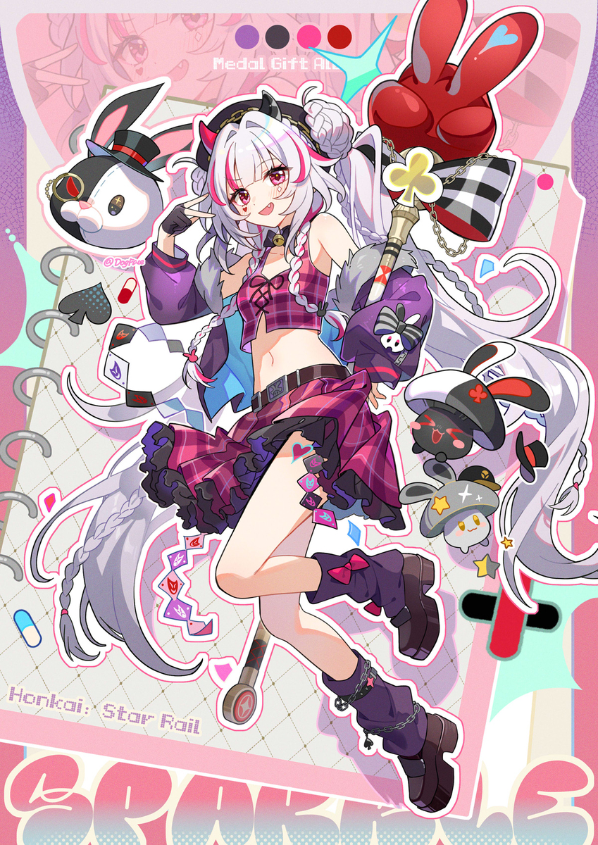 This is a pixiv picture whose title is 亚亚火花！(★≧▽^))★☆.