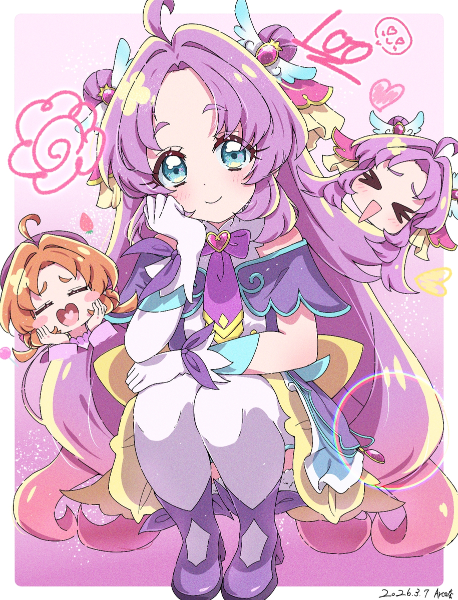 This is a pixiv picture whose title is 明智【キュアアンサー】.