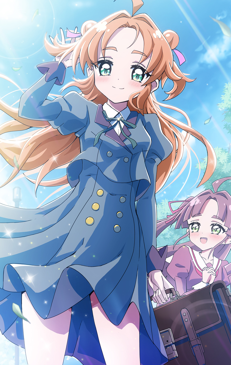 This is a pixiv picture whose title is JKあんなちゃん！.