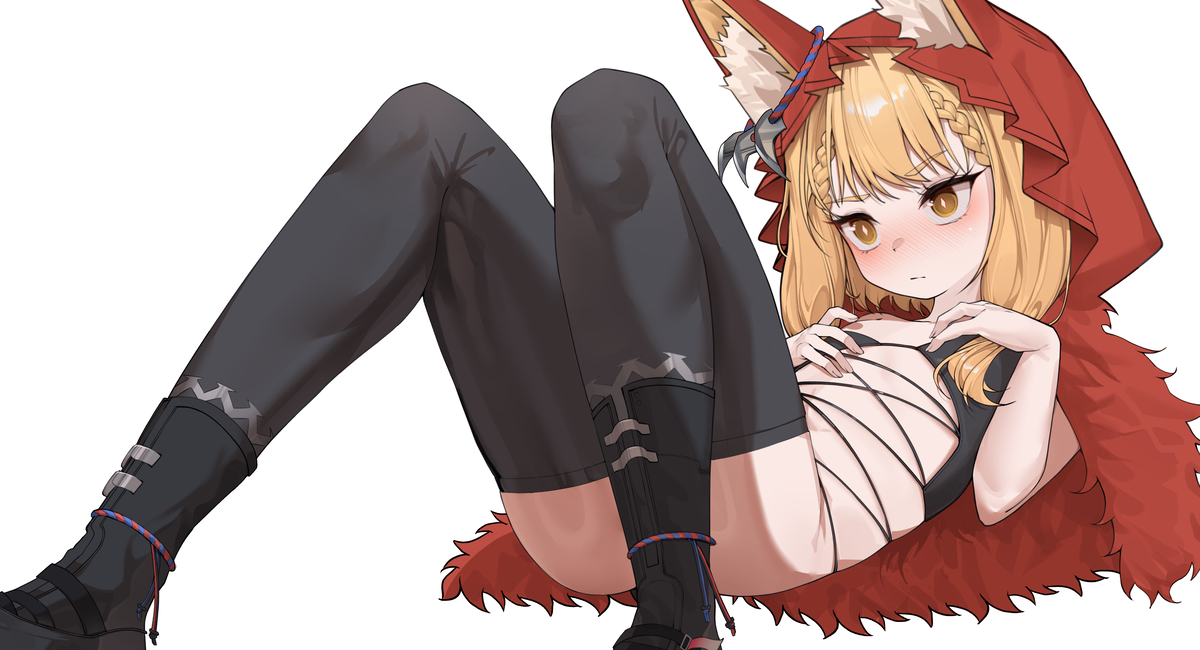 This is a pixiv picture whose title is Red hood rossi.