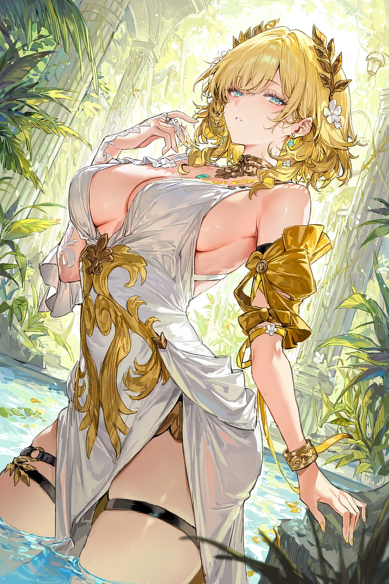 This is a pixiv picture whose title is アグライア様.