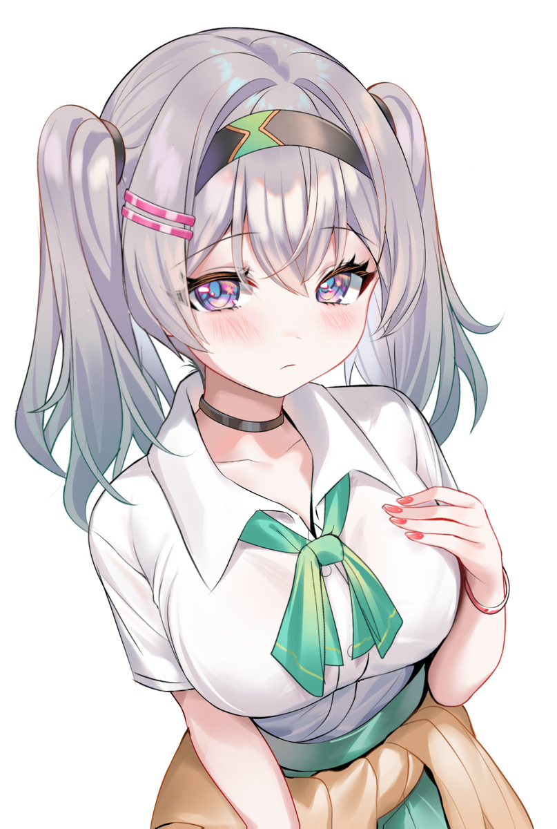 This is a pixiv picture whose title is Gal.