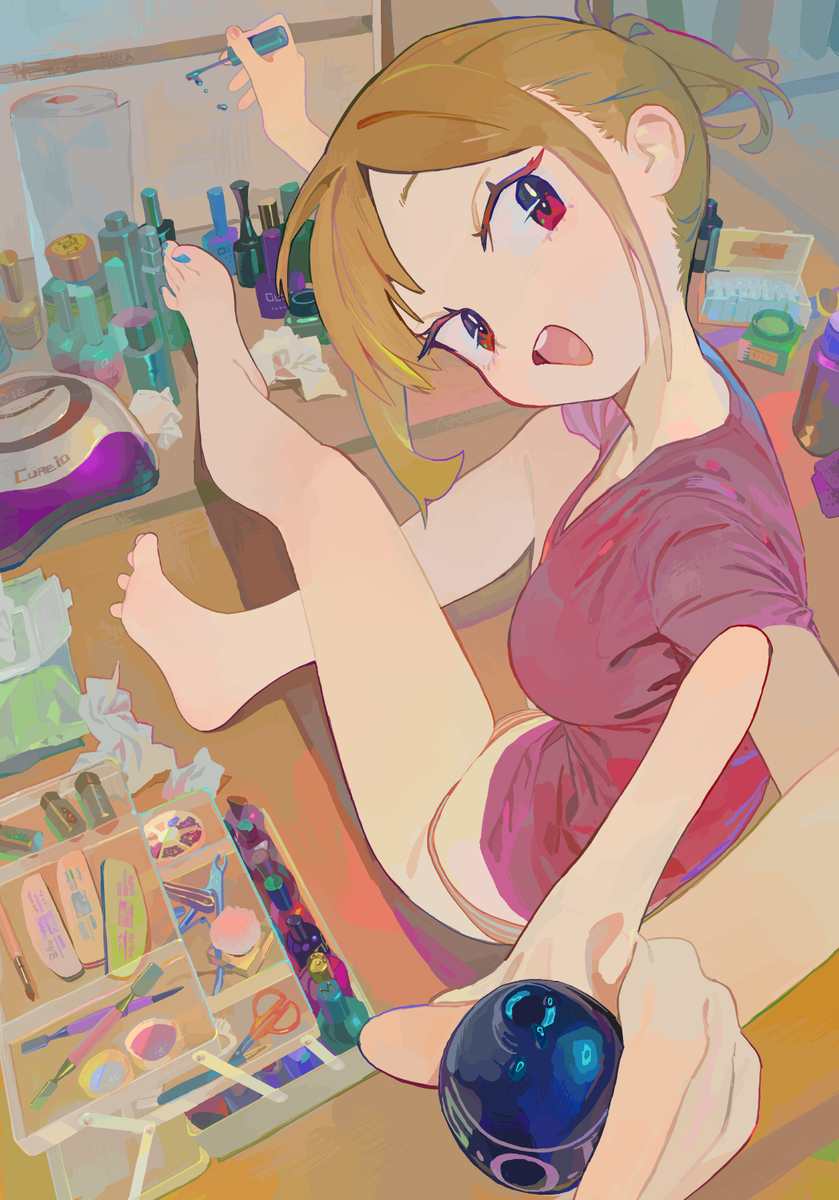 This is a pixiv picture whose title is Pedis.