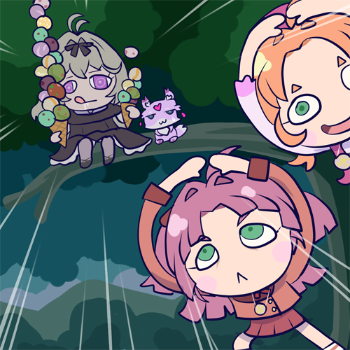 This is a pixiv picture whose title is 見所.