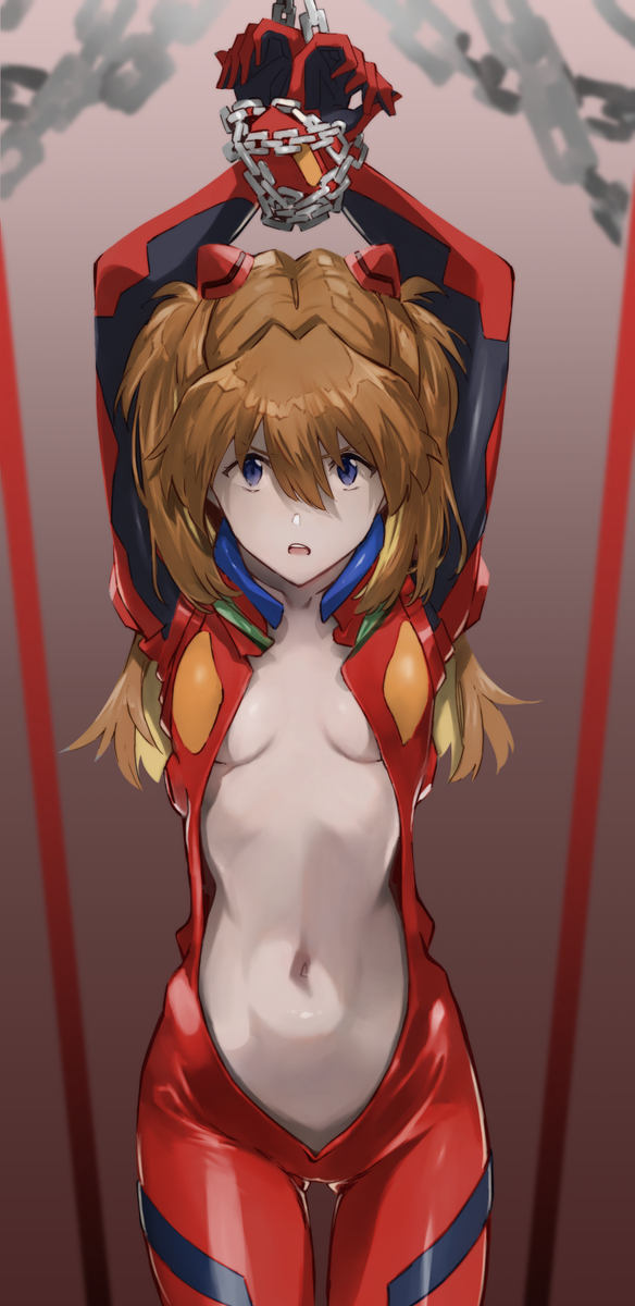 This is a pixiv picture whose title is アスカらくがき.